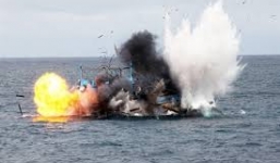 Thuyền phát nổ, 3 người bị bỏng nặng, 1 người mất tích